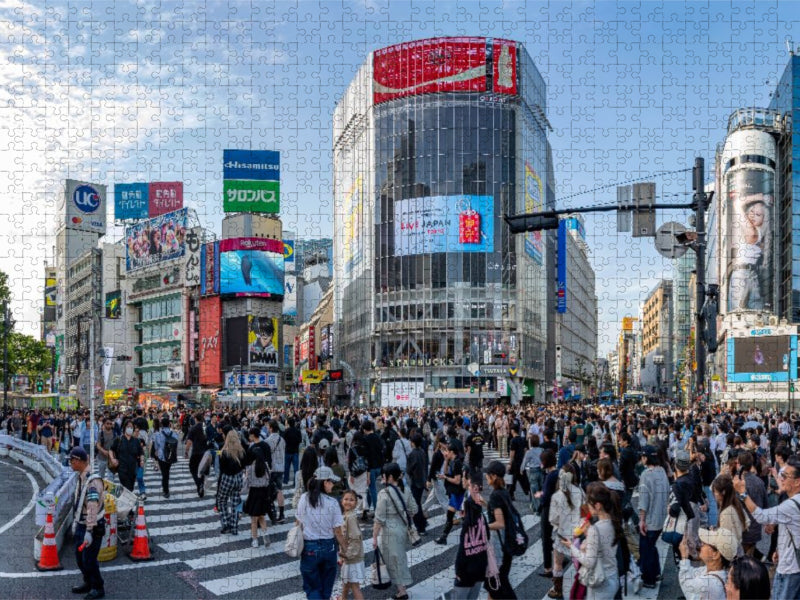 Shibuya Das geordnete Chaos der Millionenstadt - CALVENDO Foto-Puzzle'