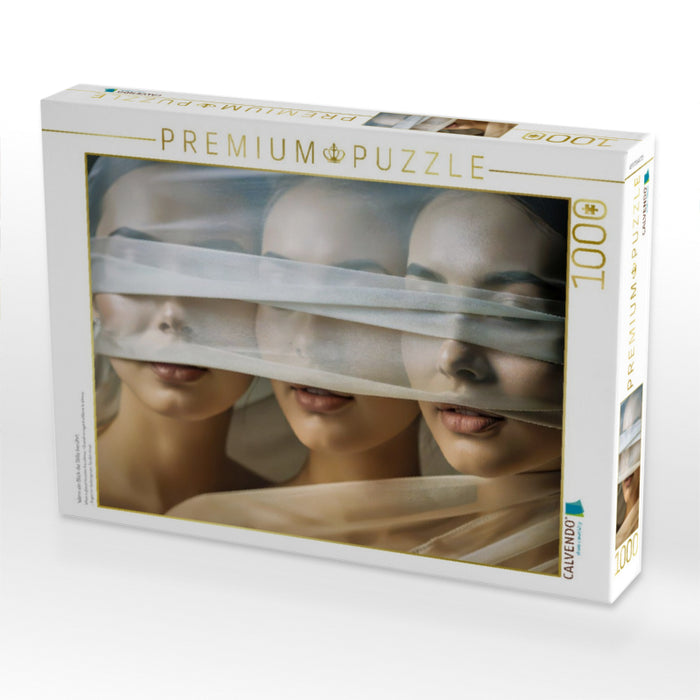 Wenn ein Blick die Stille berührt. - CALVENDO Foto-Puzzle'