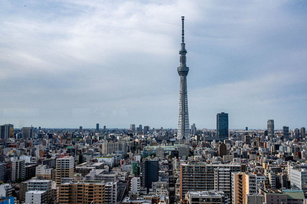 Premium Textil-Leinwand Der Tokyo Skytree