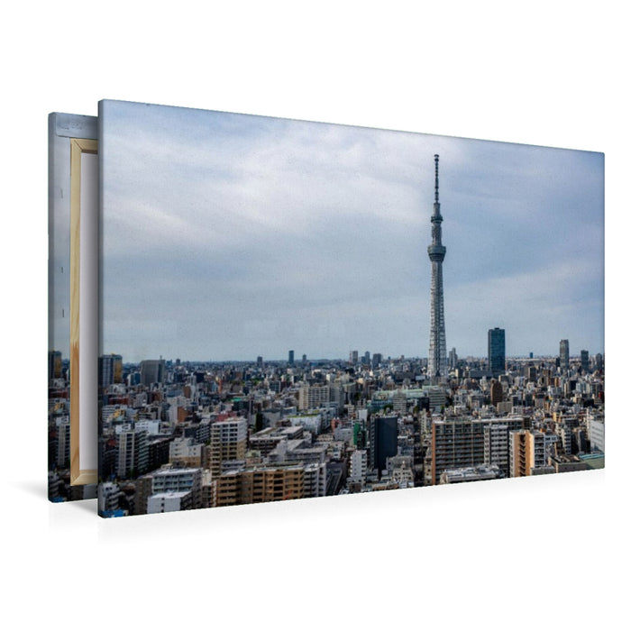 Premium Textil-Leinwand Der Tokyo Skytree