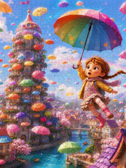 Schirmchenwunderland - CALVENDO Foto-Puzzle'