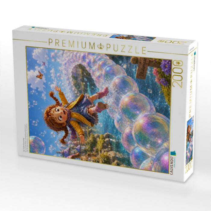 Der Seifenblasensteg - CALVENDO Foto-Puzzle'