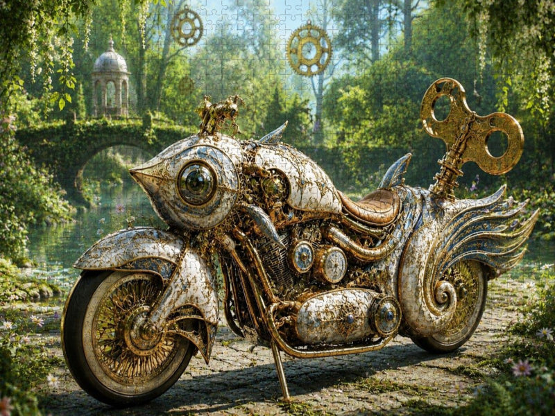 Der Goldene Koi - CALVENDO Foto-Puzzle'