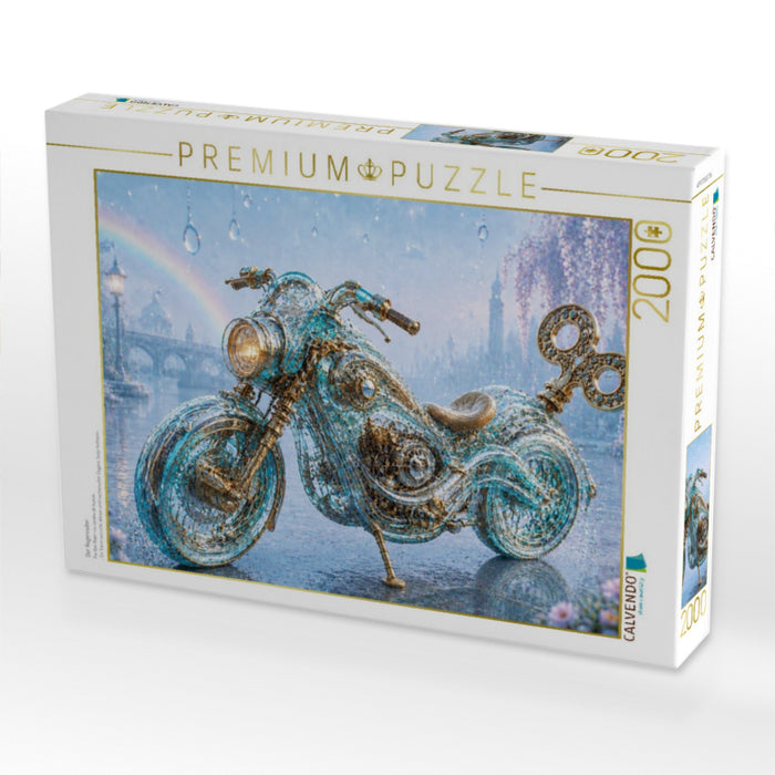 Der Regenreiter - CALVENDO Foto-Puzzle'