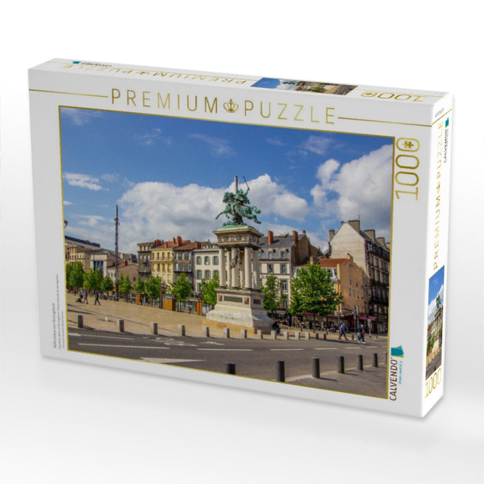 Reiterstatue von Vercingetorix - CALVENDO Foto-Puzzle'