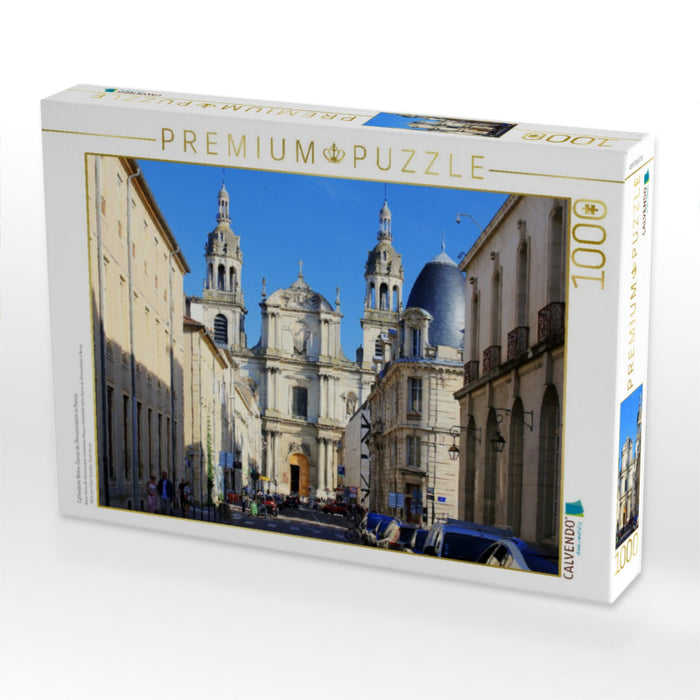 Cathédrale Notre-Dame de l'Annonciation in Nancy - CALVENDO Foto-Puzzle'