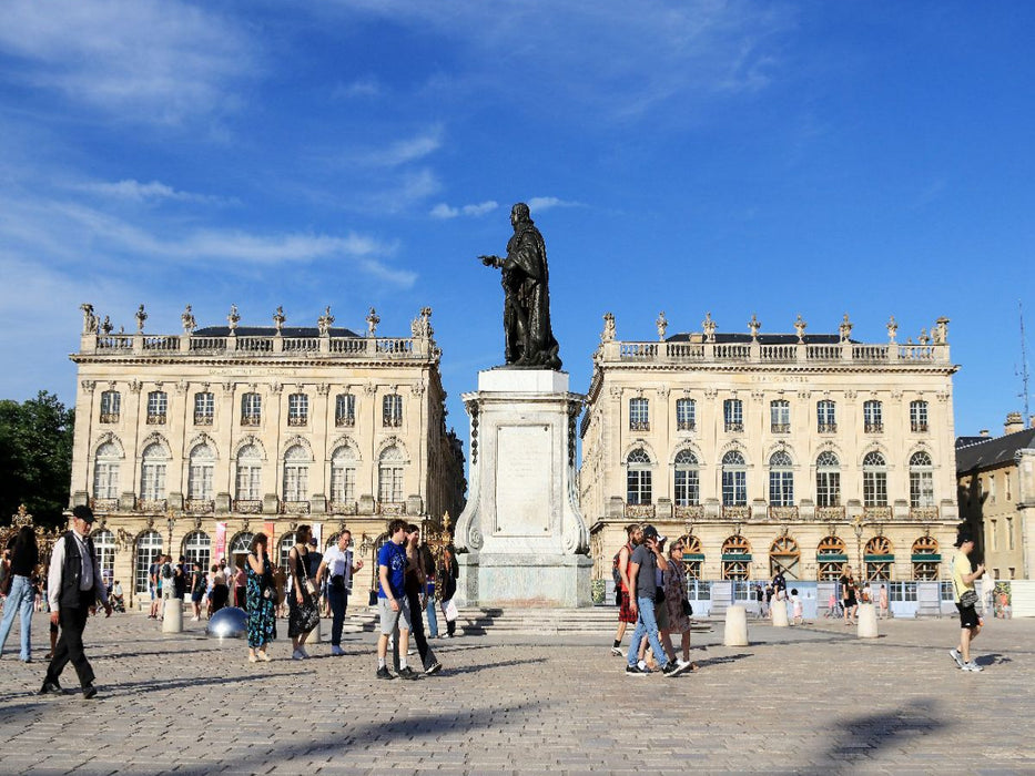 Statue von Stanislas I. auf dem Place Stanislas in Nancy - CALVENDO Foto-Puzzle'