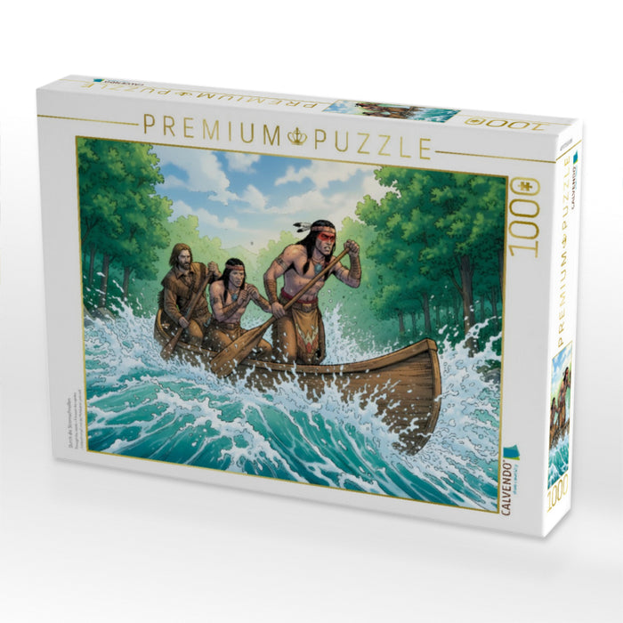 Durch die Stromschnellen - CALVENDO Foto-Puzzle'