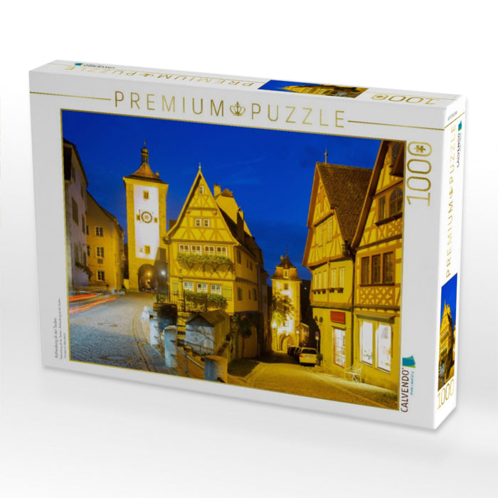 Rothenburg ob der Tauber - CALVENDO Foto-Puzzle'