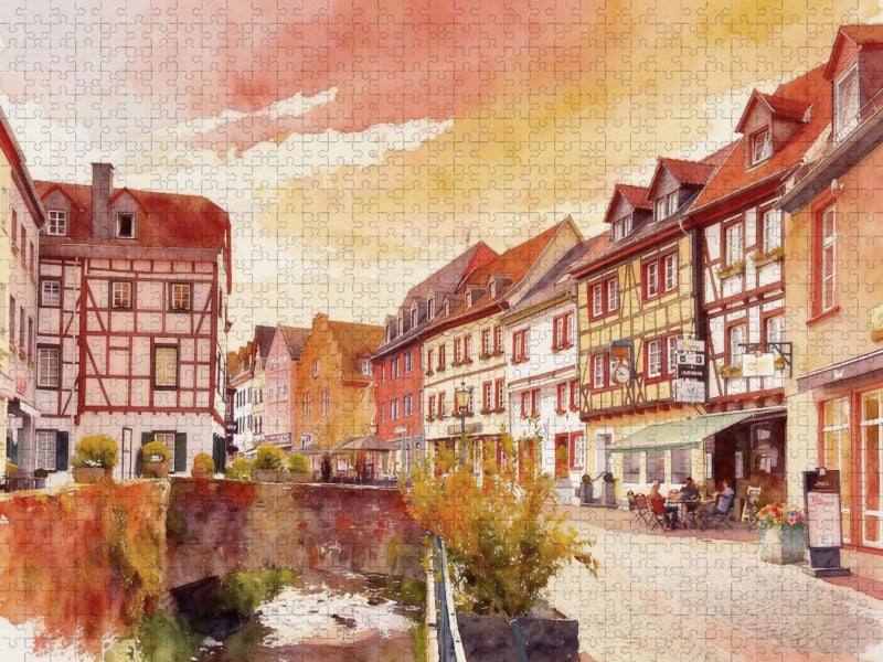 Bad Münstereifel - CALVENDO Foto-Puzzle'