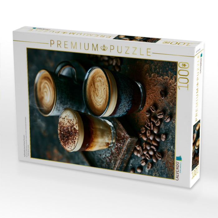 Kaffeeliebe kennt keine Grenzen - CALVENDO Foto-Puzzle'