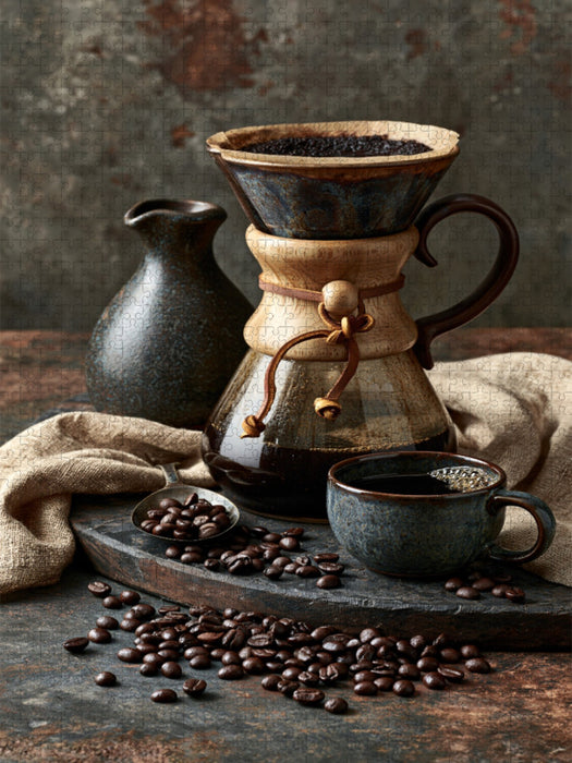 Jeder Tag verdient einen guten Kaffee - CALVENDO Foto-Puzzle'