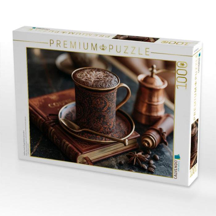 Kaffee macht Augenblicke besonders - CALVENDO Foto-Puzzle'