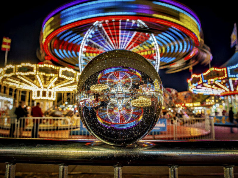 Glas trifft Blick, Klarheit mit Twist. - CALVENDO Foto-Puzzle'