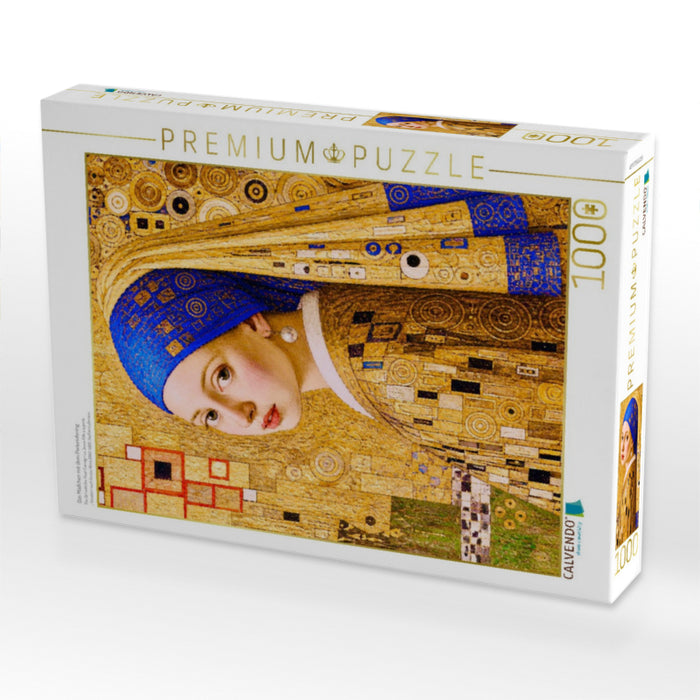 Das Mädchen mit dem Perlenohrring - CALVENDO Foto-Puzzle'