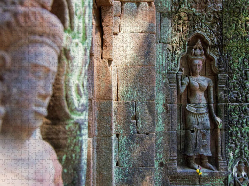 Wat Phou - CALVENDO Foto-Puzzle'