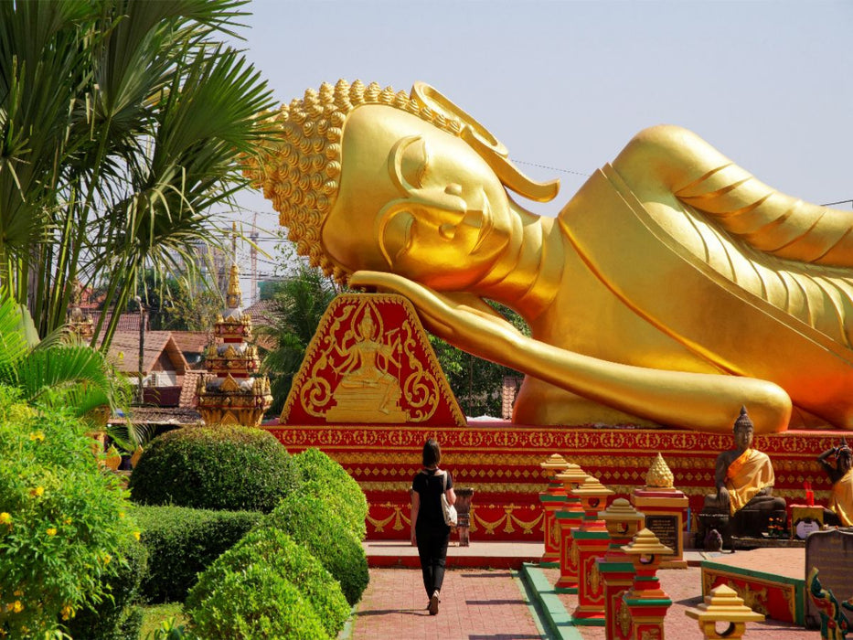 Wat That Khao - CALVENDO Foto-Puzzle'