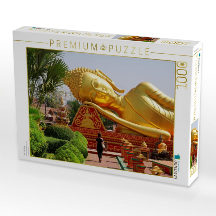 Wat That Khao - CALVENDO Foto-Puzzle'