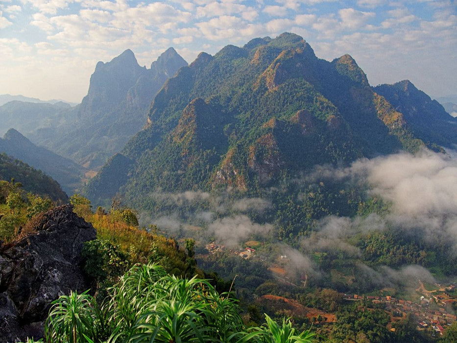 Nong Khiaw - CALVENDO Foto-Puzzle'