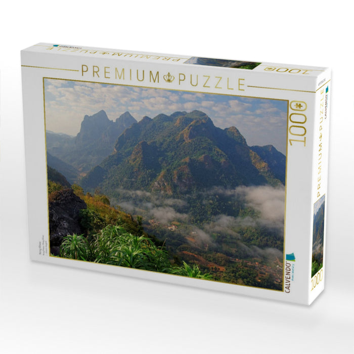 Nong Khiaw - CALVENDO Foto-Puzzle'