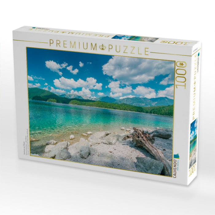 Sommer am Eibsee - CALVENDO Foto-Puzzle'
