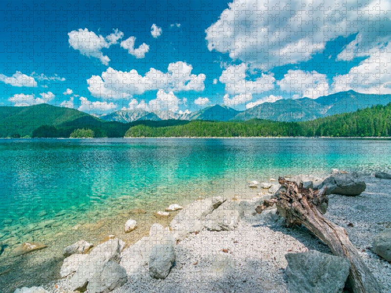 Sommer am Eibsee - CALVENDO Foto-Puzzle'