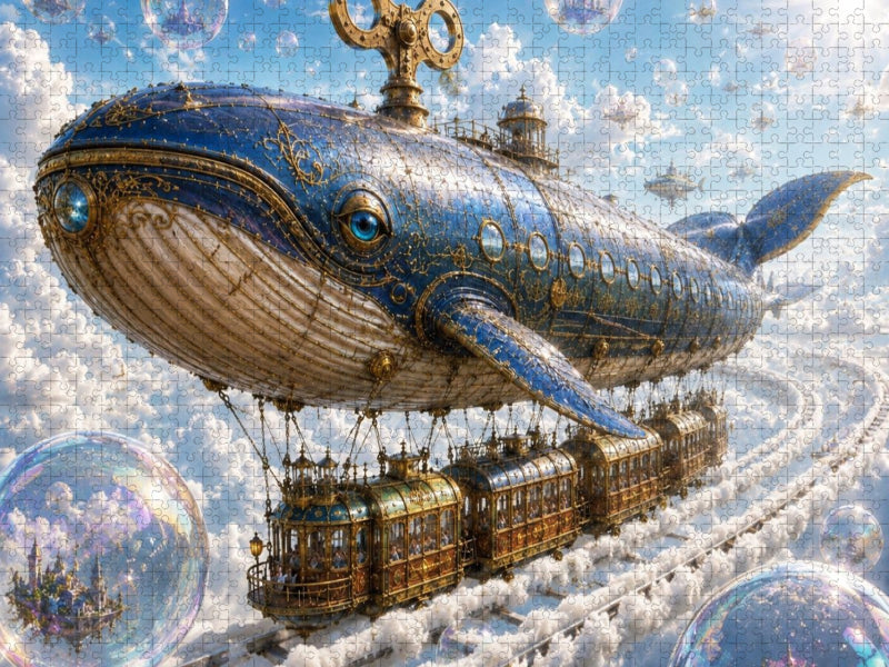 Der Wal der Wolkenmeere - CALVENDO Foto-Puzzle'