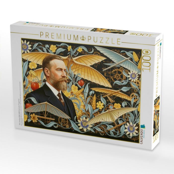 Otto Lilienthal (1848–1896) Deutscher Flugpionier - CALVENDO Foto-Puzzle'