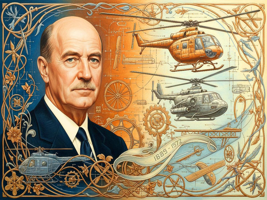 Igor Sikorsky (1889–1972) Russischer Luftfahrtpionier - CALVENDO Foto-Puzzle'
