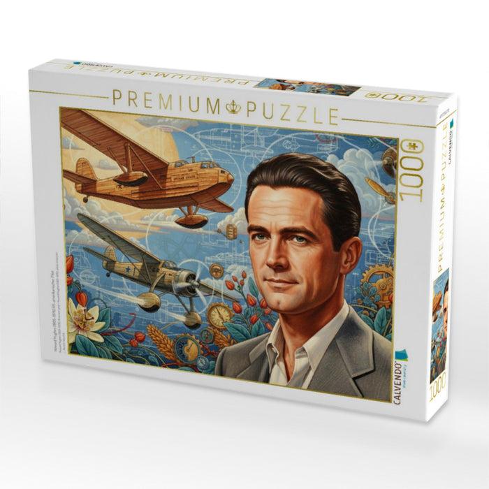 Howard Hughes (1905–1976) US-amerikanischer Pilot - CALVENDO Foto-Puzzle'