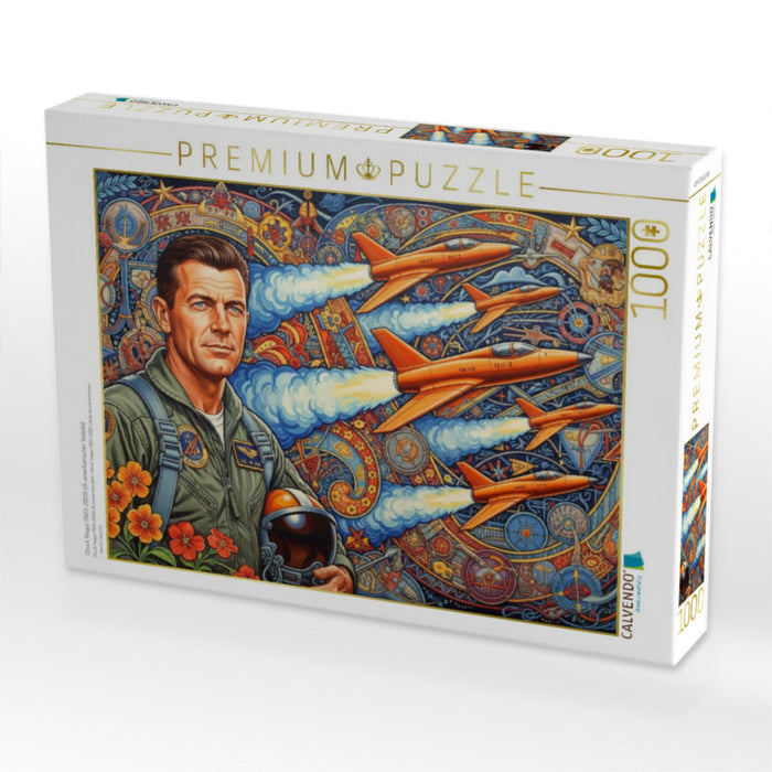 Chuck Yeager (1923–2020) US-amerikanischer Testpilot - CALVENDO Foto-Puzzle'