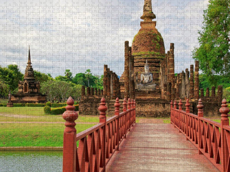 Wat Sa Si - CALVENDO Foto-Puzzle'