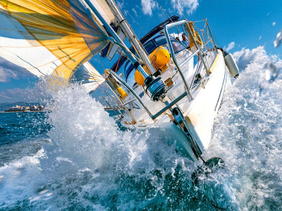 Weite, Wind und Wasser – die Essenz des Segelns - CALVENDO Foto-Puzzle'