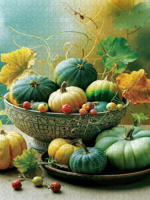 Oktober - Kürbiszeit - CALVENDO Foto-Puzzle'