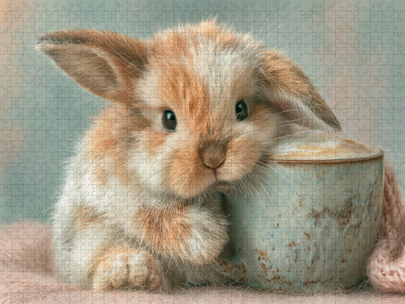 Ein Motiv aus dem Kalender Kaffee macht glücklich - CALVENDO Foto-Puzzle'