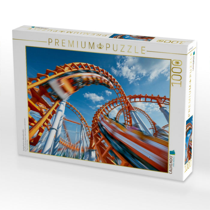 Stahlgeflecht im Adrenalinmodus - CALVENDO Foto-Puzzle'