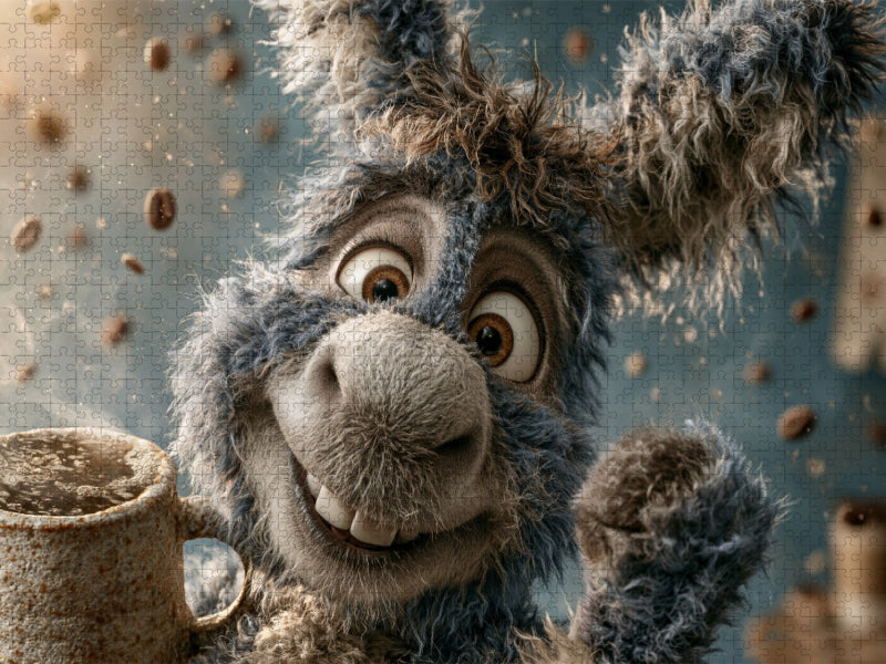 Ein Motiv aus dem Kalender Kaffee macht glücklich - CALVENDO Foto-Puzzle'