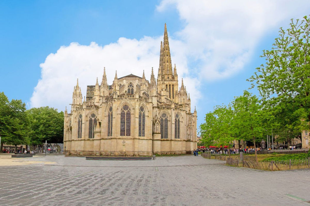 Premium Textil-Leinwand Die Kathedrale St. André