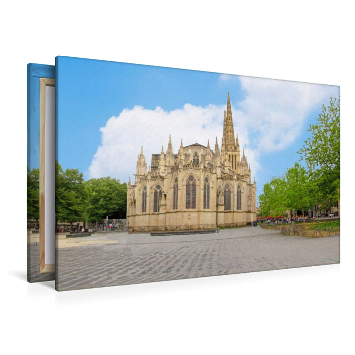 Premium Textil-Leinwand Die Kathedrale St. André
