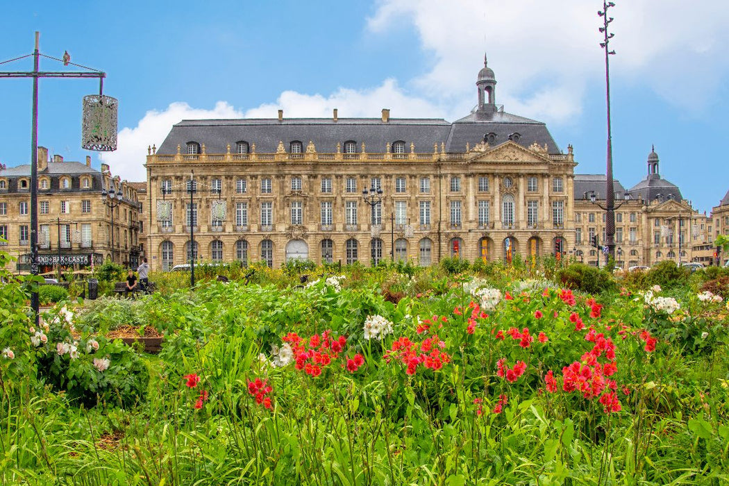 Premium Textil-Leinwand Palais de la Bourse