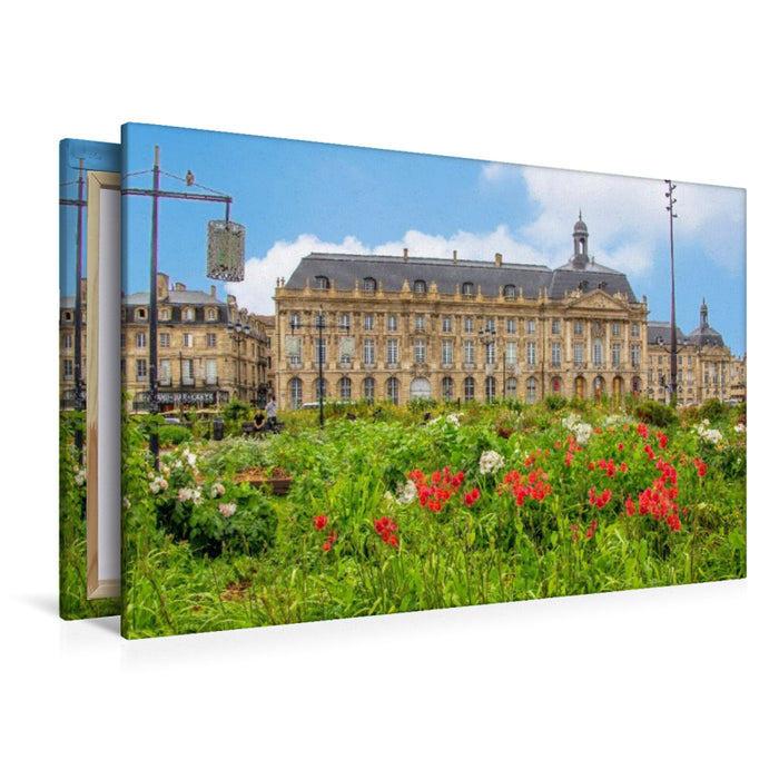 Premium Textil-Leinwand Palais de la Bourse