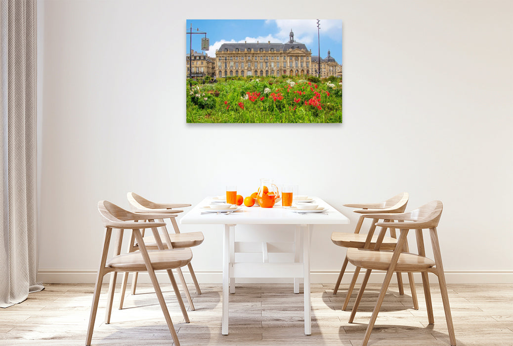 Premium Textil-Leinwand Palais de la Bourse