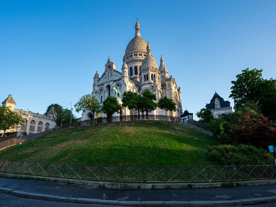 Sacré Cœur über den Dächern von Montmartre - CALVENDO Foto-Puzzle'
