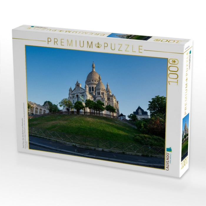 Sacré Cœur über den Dächern von Montmartre - CALVENDO Foto-Puzzle'