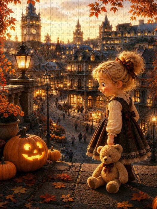 Die Kürbisnacht - CALVENDO Foto-Puzzle'