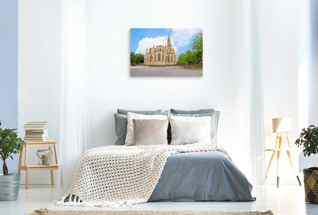 Premium Textil-Leinwand Die Kathedrale St. André