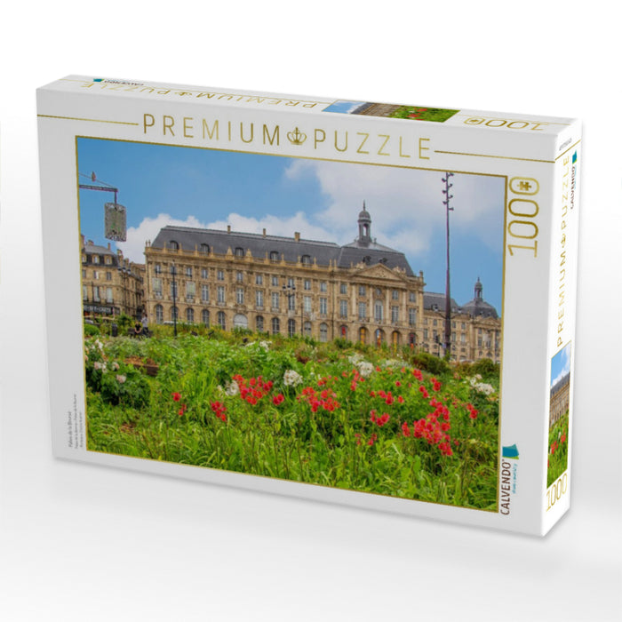 Palais de la Bourse - CALVENDO Foto-Puzzle'