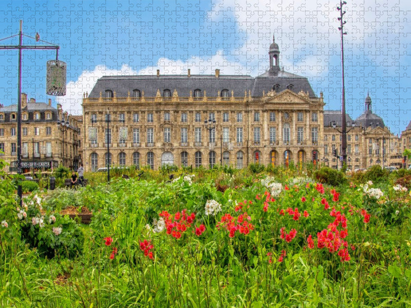 Palais de la Bourse - CALVENDO Foto-Puzzle'