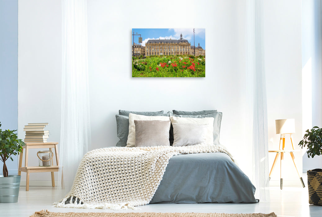 Premium Textil-Leinwand Palais de la Bourse