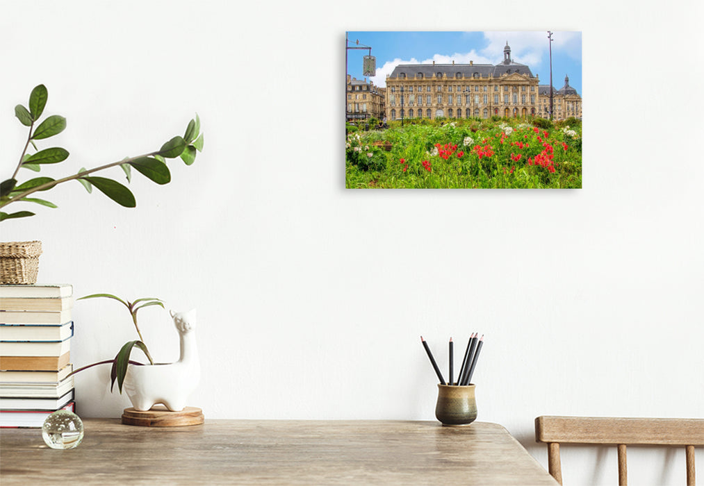 Premium Textil-Leinwand Palais de la Bourse